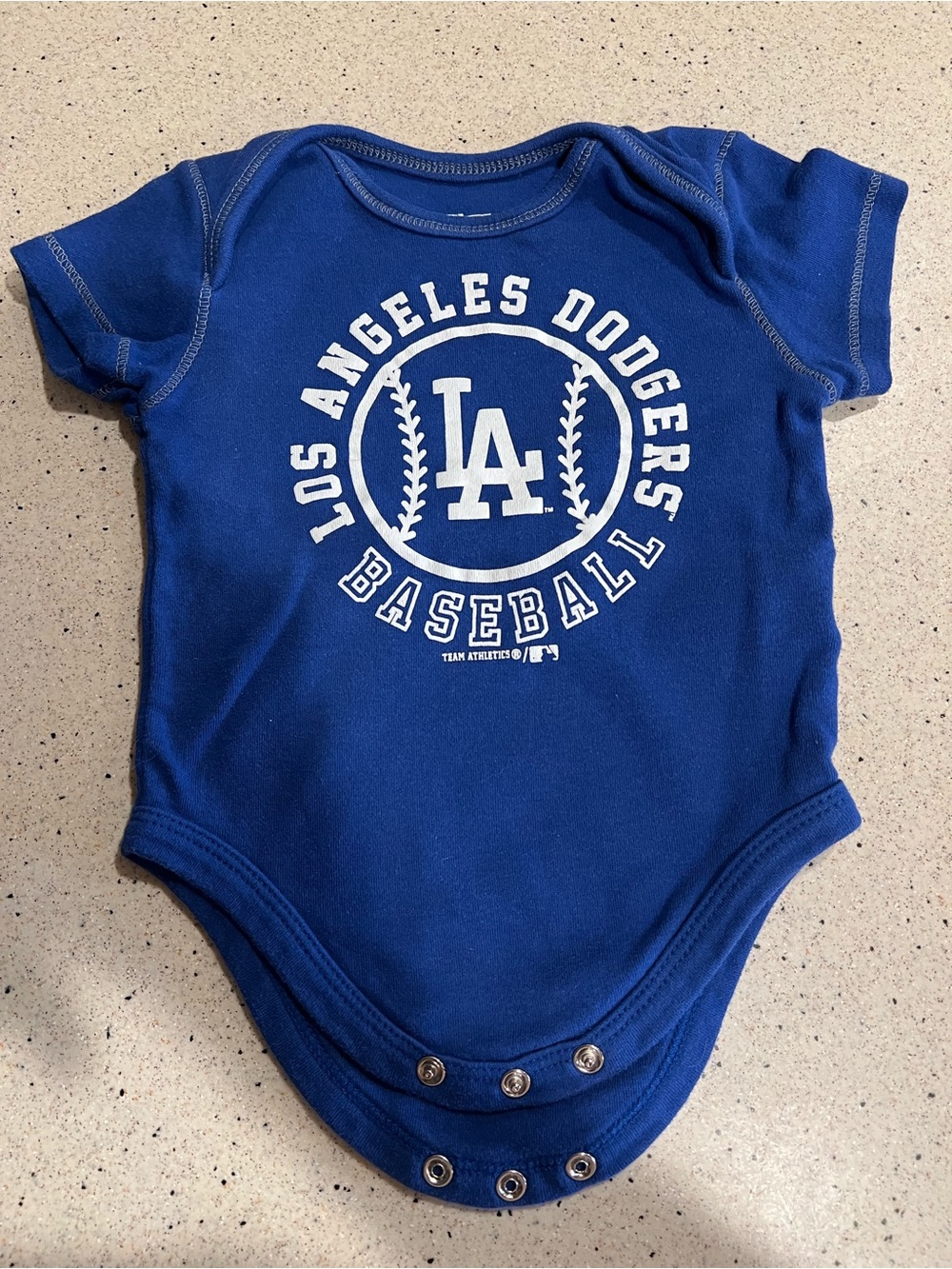 Los Angeles Dodgers Baby One-Piece Bodysuit